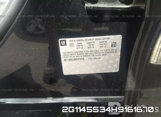 2G1145S34H9161670 фото 10