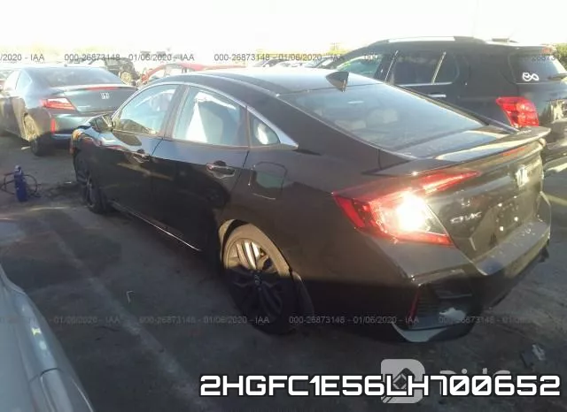 2HGFC1E56LH700652 фото 4