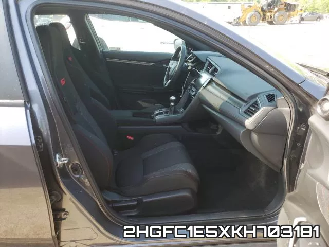 2HGFC1E5XKH703181 фото 6