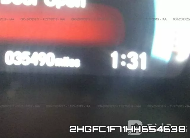 2HGFC1F71HH654638 фото 8