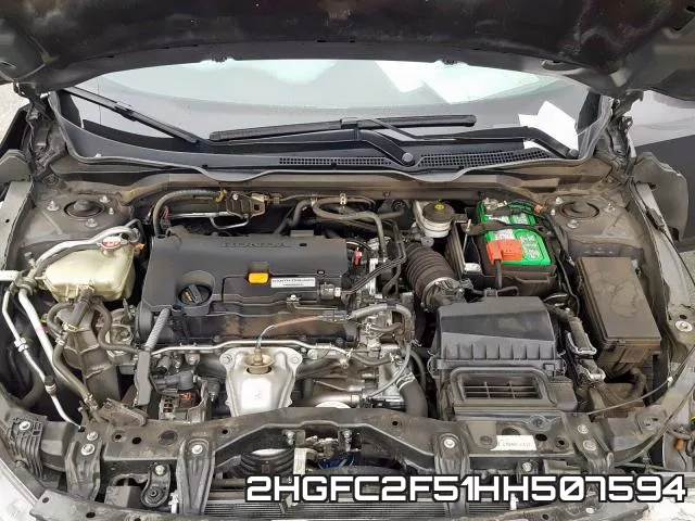 2HGFC2F51HH507594 фото 8