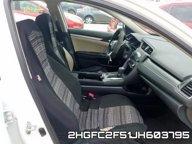 2HGFC2F51JH603795 фото 6