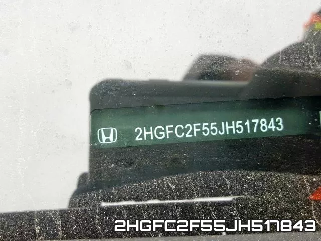 2HGFC2F55JH517843 фото 2