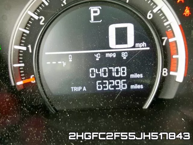 2HGFC2F55JH517843 фото 9