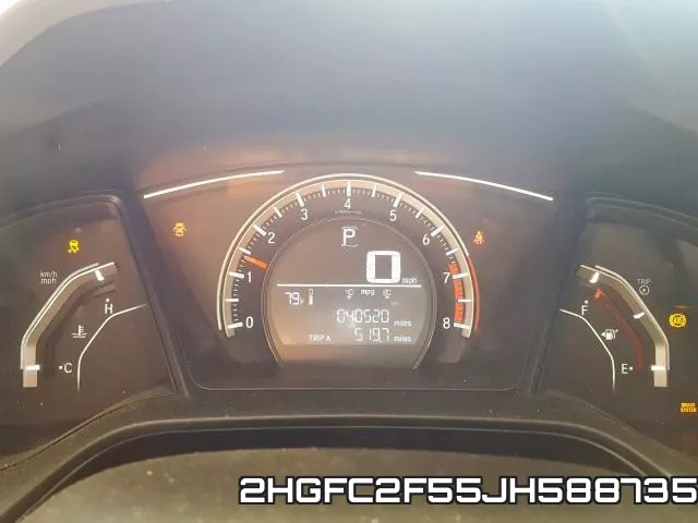 2HGFC2F55JH588735 фото 9