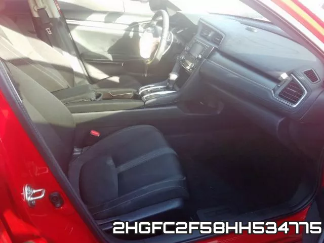 2HGFC2F58HH534775 фото 6