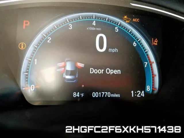 2HGFC2F6XKH571438 фото 9
