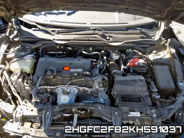 2HGFC2F82KH591037 фото 8