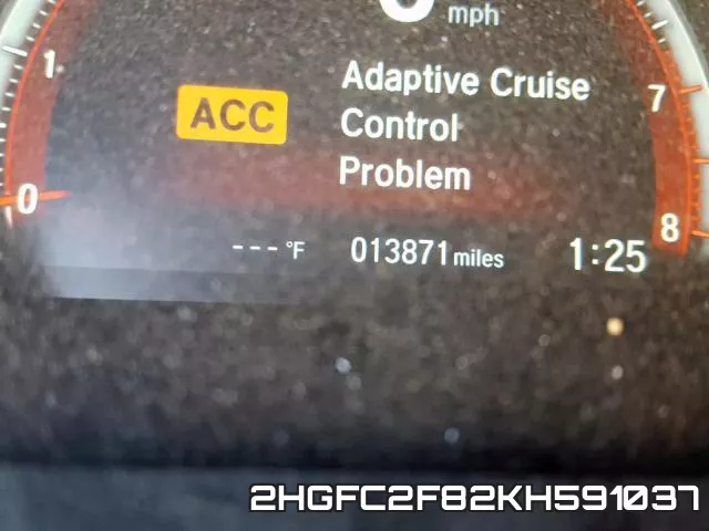 2HGFC2F82KH591037 фото 9
