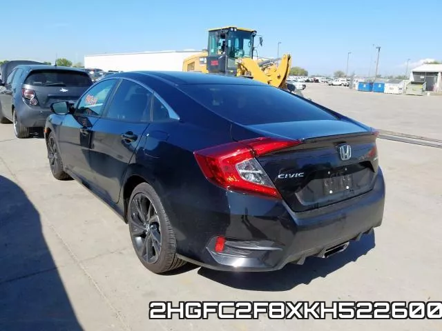 2HGFC2F8XKH522600 фото 4