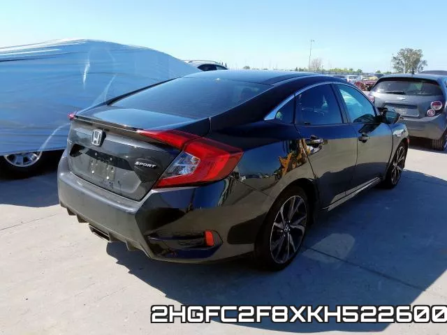 2HGFC2F8XKH522600 фото 5