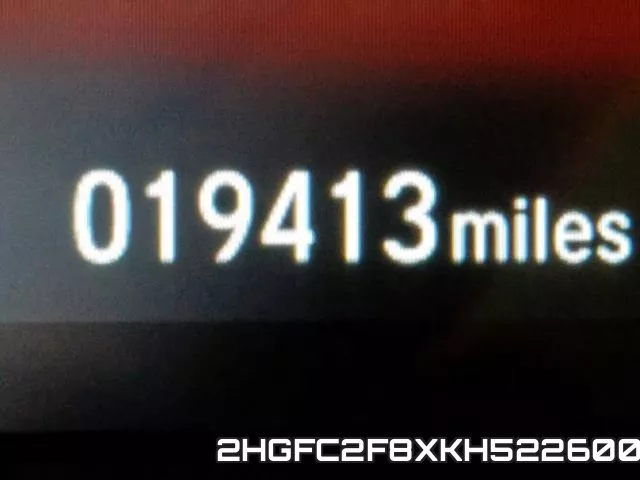 2HGFC2F8XKH522600 фото 9