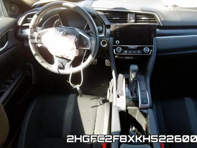 2HGFC2F8XKH522600 фото 10