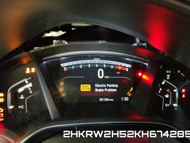 2HKRW2H52KH674285 фото 9