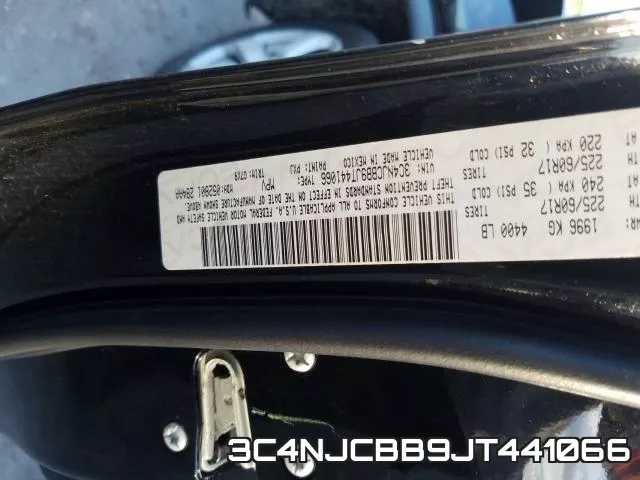 3C4NJCBB9JT441066 фото 2