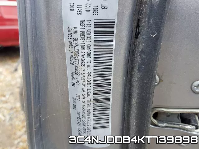 3C4NJDDB4KT739898 фото 2