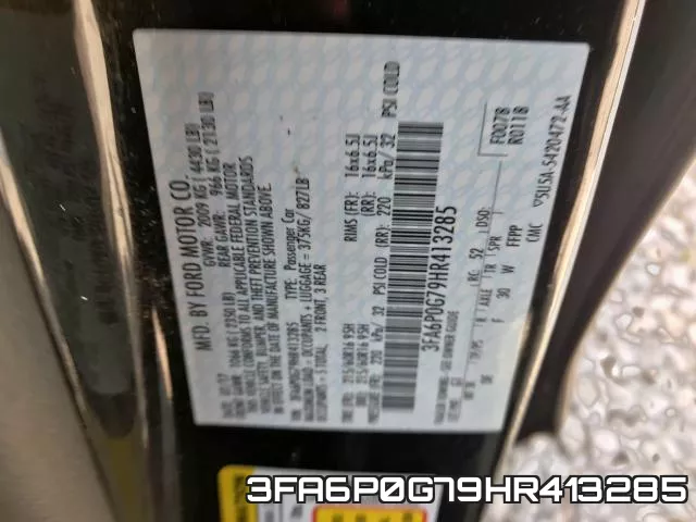 3FA6P0G79HR413285 фото 2