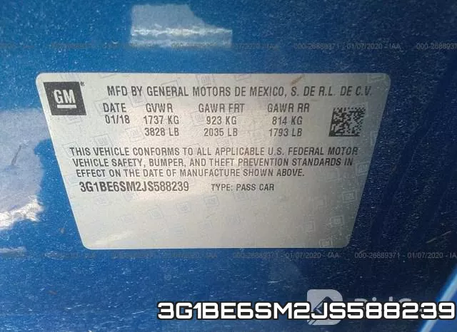 3G1BE6SM2JS588239 фото 10