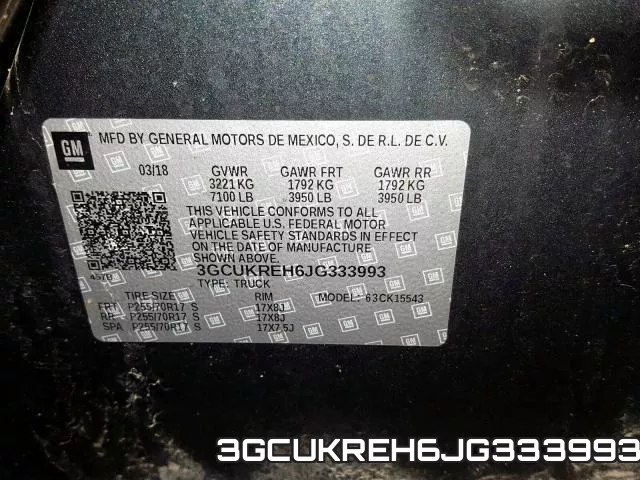 3GCUKREH6JG333993 фото 2