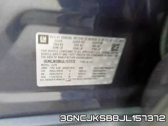 3GNCJKSB8JL157372 фото 2