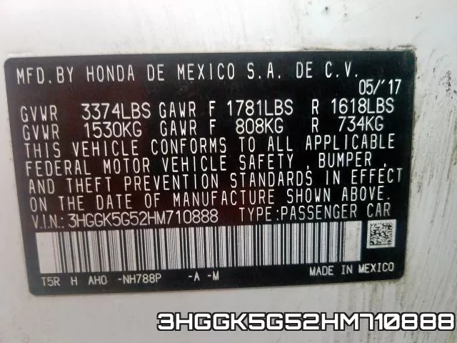 3HGGK5G52HM710888 фото 2