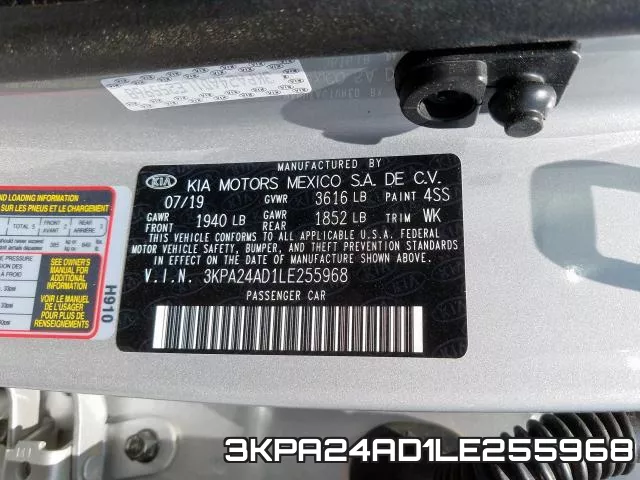 3KPA24AD1LE255968 фото 2