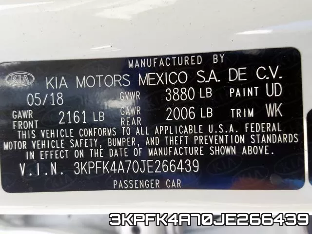 3KPFK4A70JE266439 фото 2