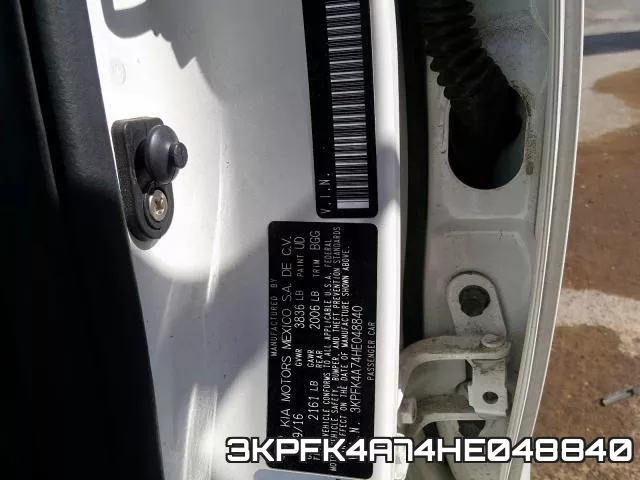 3KPFK4A74HE048840 фото 2