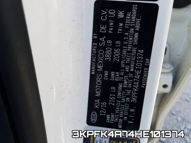 3KPFK4A74HE101374 фото 2