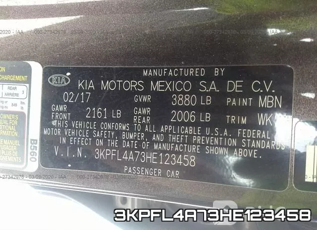 3KPFL4A73HE123458 фото 10