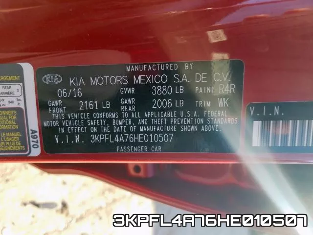 3KPFL4A76HE010507 фото 2