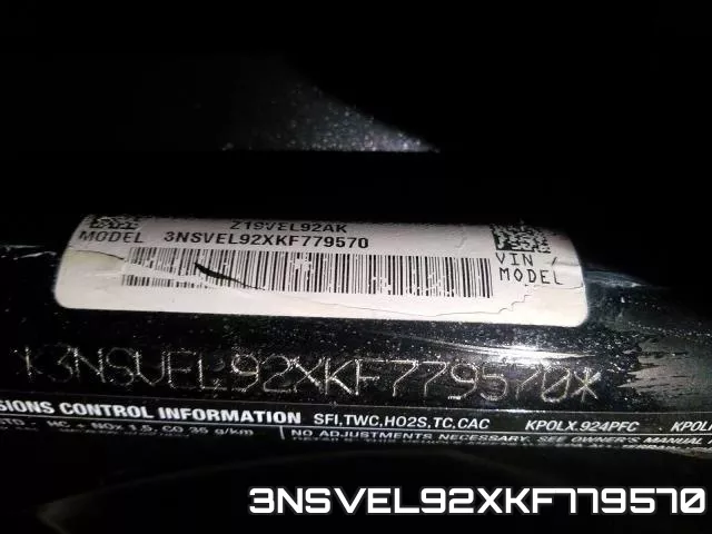 3NSVEL92XKF779570 фото 2