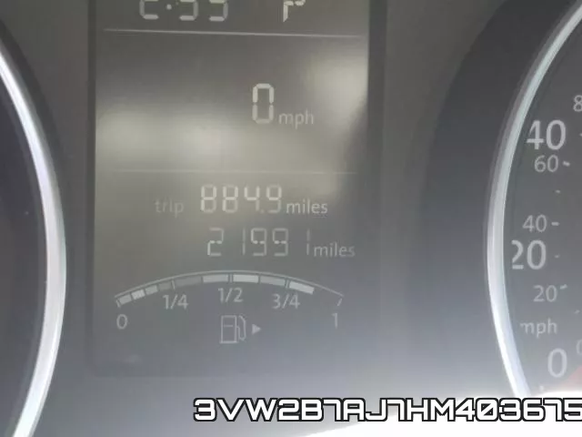 3VW2B7AJ7HM403675 фото 9