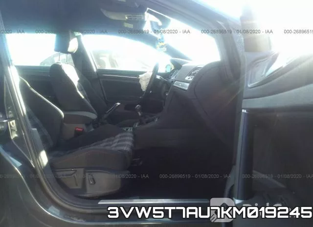 3VW5T7AU7KM019245 фото 6