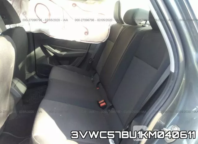 3VWC57BU1KM040611 фото 9