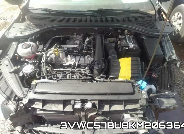 3VWC57BU8KM206364 фото 2