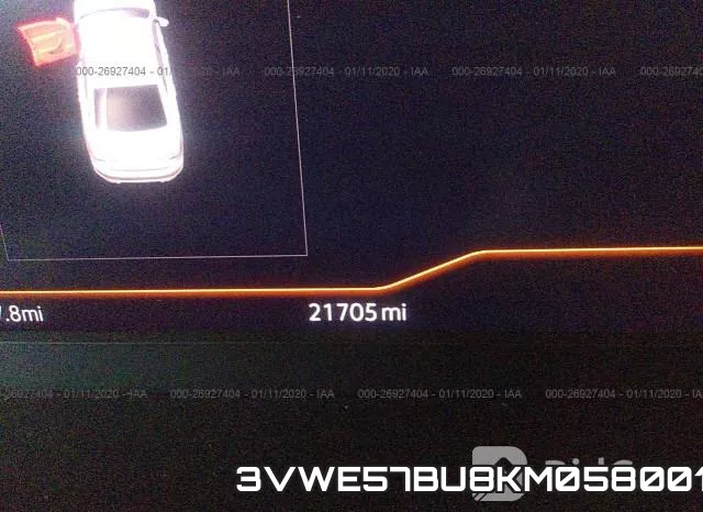 3VWE57BU8KM058001 фото 8
