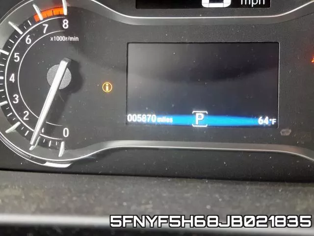 5FNYF5H68JB021835 фото 9