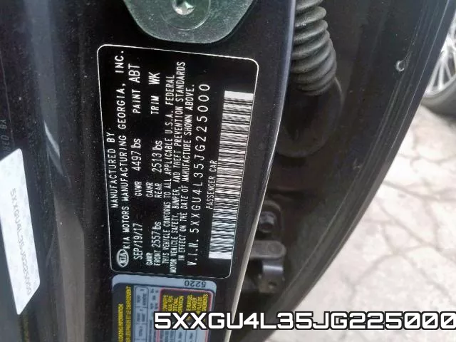 5XXGU4L35JG225000 фото 2