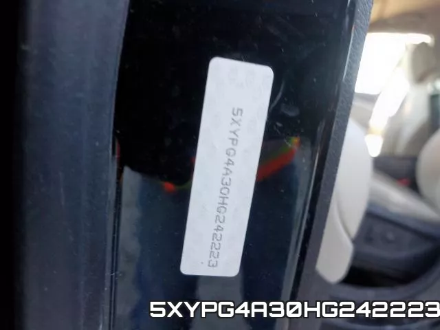 5XYPG4A30HG242223 фото 2