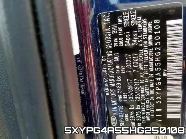 5XYPG4A55HG250108 фото 2