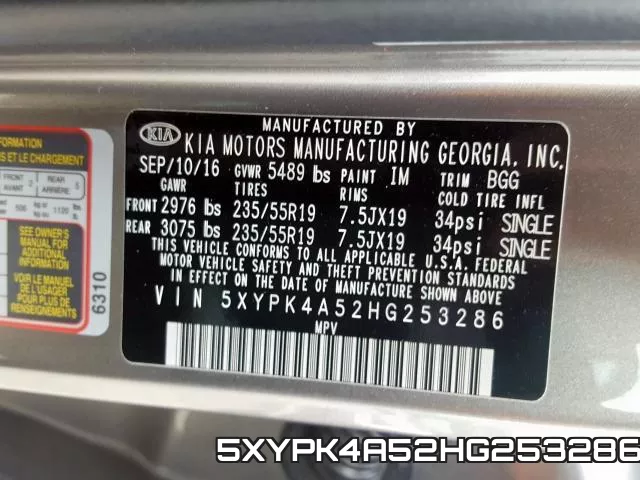 5XYPK4A52HG253286 фото 2