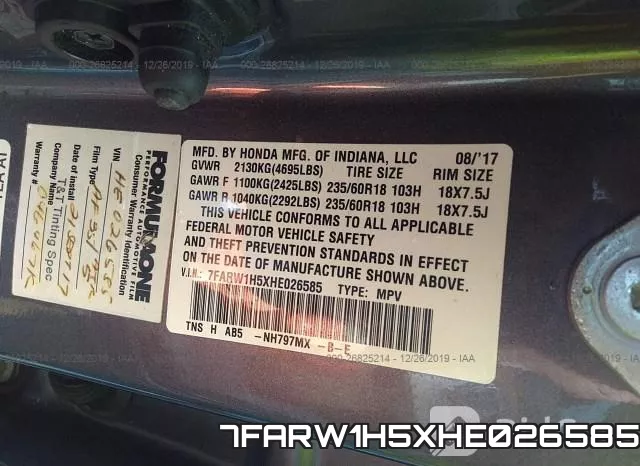7FARW1H5XHE026585 фото 10