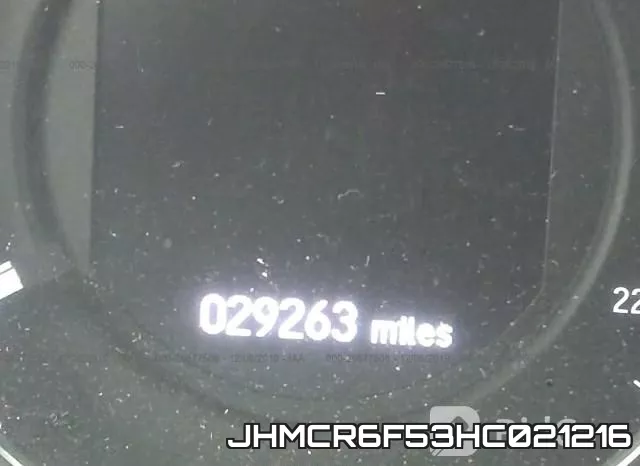 JHMCR6F53HC021216 фото 8