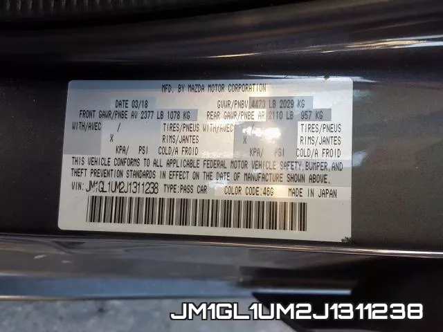 JM1GL1UM2J1311238 фото 2