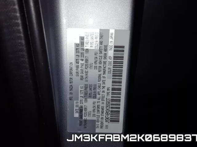 JM3KFABM2K0689837 фото 2