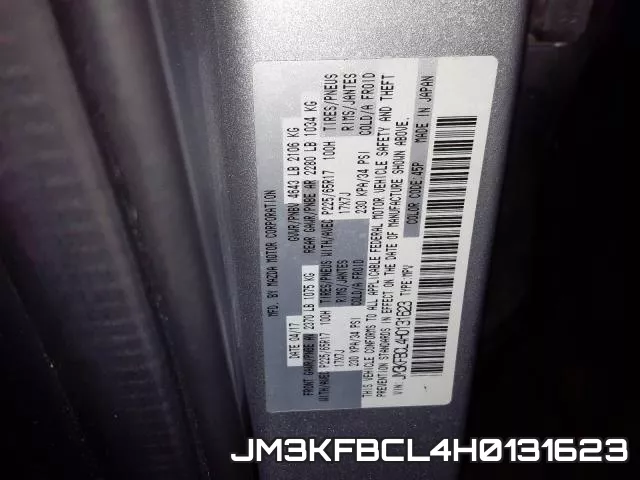 JM3KFBCL4H0131623 фото 2