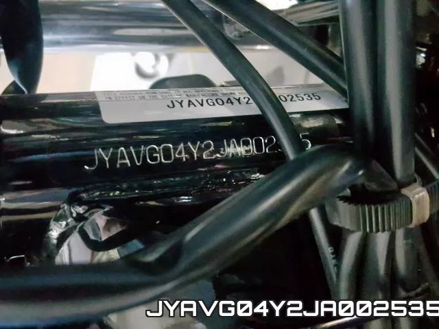 JYAVG04Y2JA002535 фото 2