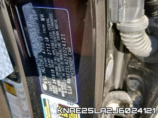 KNAE25LA2J6024121 фото 2