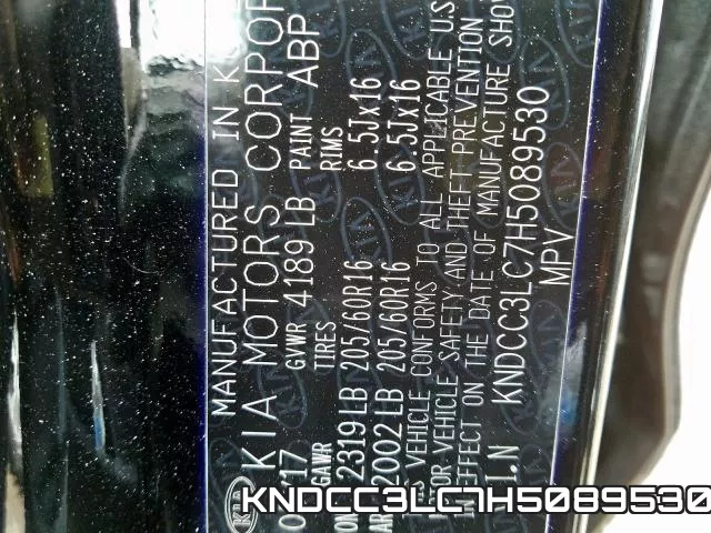 KNDCC3LC7H5089530 фото 2